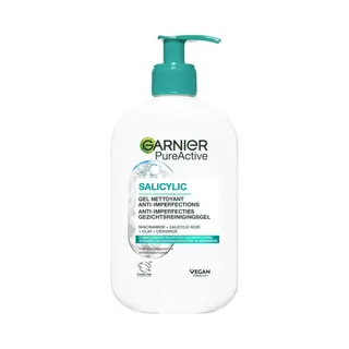 6x Garnier PureActive Schuimende Gezichtsreinigingsgel 250 Ml