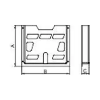 Schneider Electric NSYDPA4 schakelkast Grijs