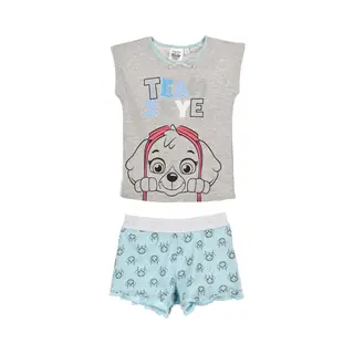 Paw Patrol Shortama - Team Sky - Grijs - 98