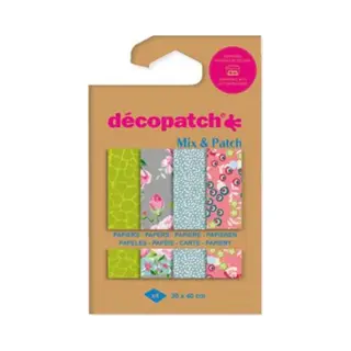 Décopatch Pocket Mix And Patch "Botanic Garden"