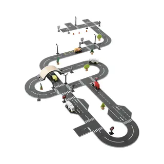 Vertbaudet Spielzeug-Auto Straßenset Aus Holz Fsc®