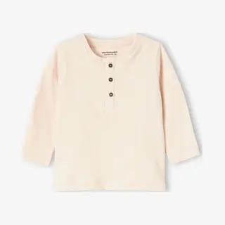 Vertbaudet Personaliseerbare Tunesisch T-shirt Voor Babyjongens Met Lange Mouwen Zand