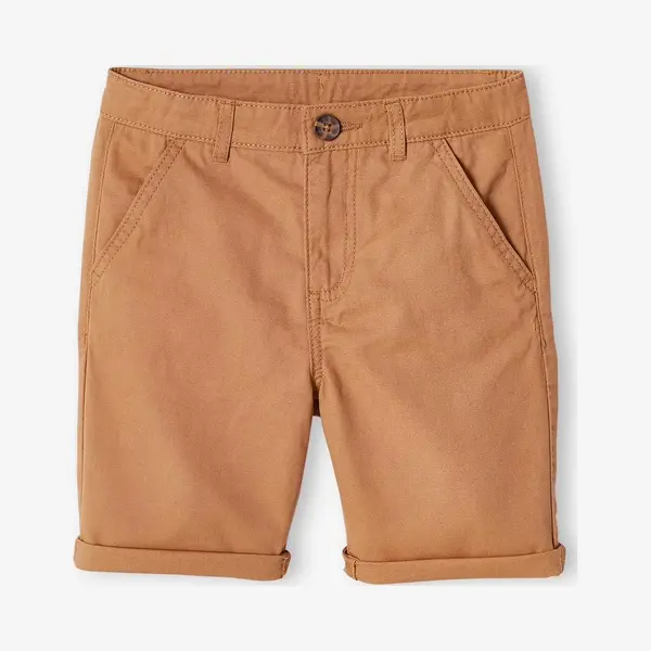 Vertbaudet Chino Bermuda Voor Jongens Beige thumbnail