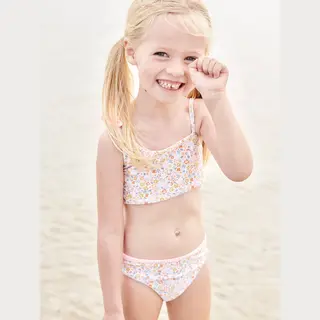 Vertbaudet Omkeerbare Bikini Meisje Koraal