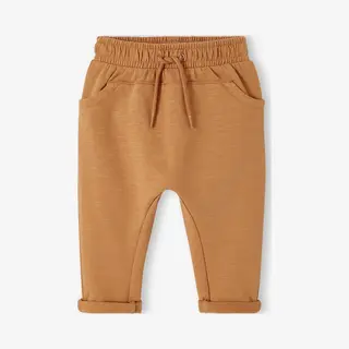Vertbaudet Babybroek Uit Molton Voor Jongens Karamel