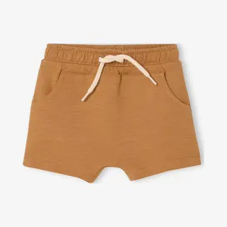Vertbaudet Fleece Bermuda Voor Babyjongens Karamel