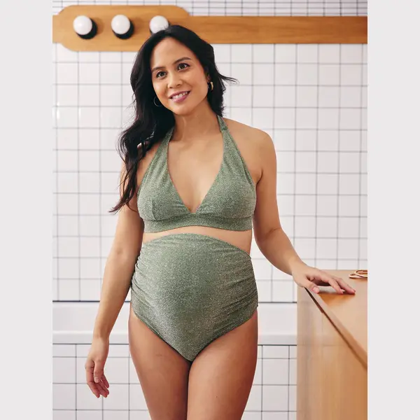 Vertbaudet Bikini Voor Zwangere Vrouwen In Regenboogkleuren Kaki thumbnail