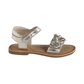 Leren Kindersandalen, Voor Feestelijke Gelegenheden, Kleuterschoolcollectie Vertbaudet Goud