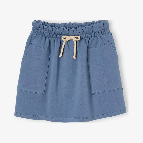 Vertbaudet Fleece Rok Voor Meisjes Chambrayblauw thumbnail