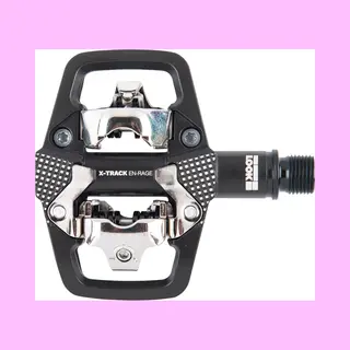 Look Cycle - X-Track En-Rage Mtb Pedals - Standard Spd Mechanism Compatible - Forged Aluminum Body - Large Contact Surfaces - Strong And Light Bike
