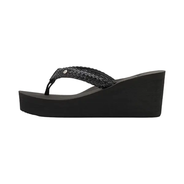Roxy Women's Mellie Sandal, Black, 7 Uk thumbnail