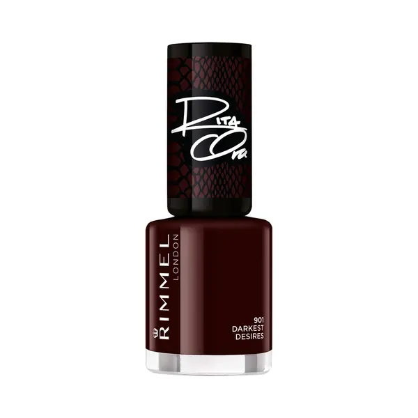 Rimmel 60 seconds Rita’s shades of black nagellak 8 ml Bruin thumbnail