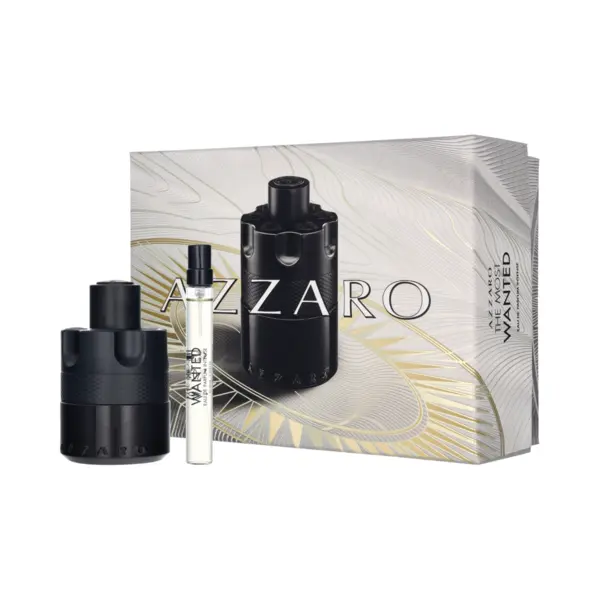 Azzaro Parfums Azzaro The Most Wanted Eau De Parfum Intense Geschenkset - Fougère, Houtachtig, Amberachtig Parfum Voor Mannen - 50ml & 10ml thumbnail