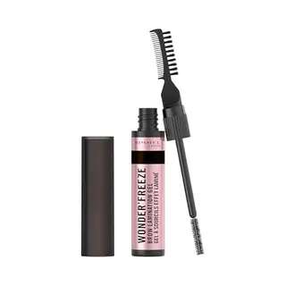 Rimmel London Rimmel Wonder'Freeze Brow Laminiergel 004 Dunkelbraun, Sculpt Shape Set Brows One, Ganztägiger Halt, Schuppenfrei, Natürlich Flauschig Aussehende