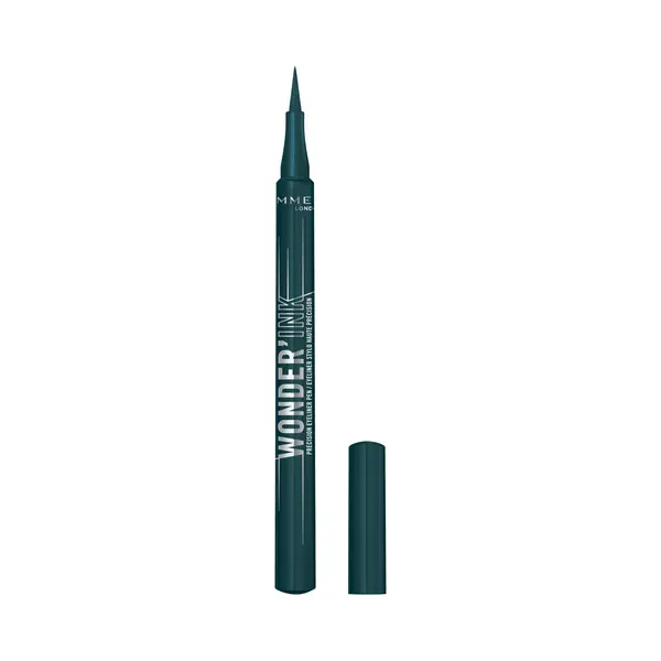 Rimmel Wonder'Ink Precision Liquid Eyeliner Pen, 004 Velvet Ivy, Waterproof, Smudge-proof, Long-Lasting, Highly Pigmented Formula, True Matte Finish, thumbnail