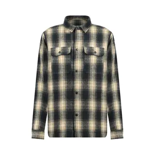 Deeluxe Geruit OvershirtELLEN Beige
