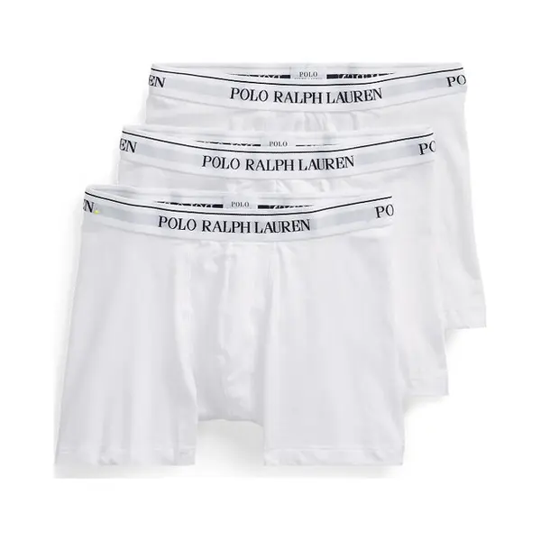 Ralph Lauren Stretch Cotton Boxershorts Weiß (3 Stück) - Xxl thumbnail