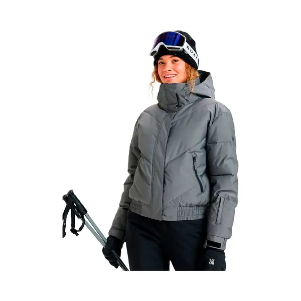 Roxy Snow Shimmer Jas Grijs L Vrouw thumbnail