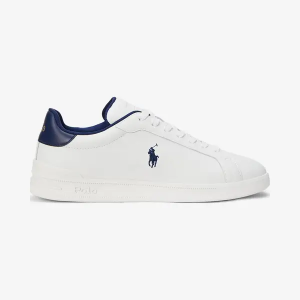 Ralph Lauren Heritage Court Ii Schuhe Weiß Nachtblau - 42 thumbnail