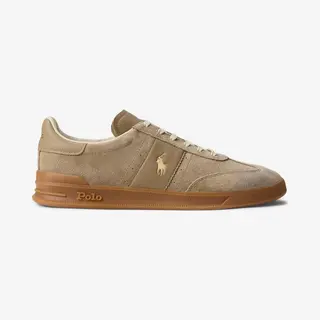 Polo Ralph Lauren Heritage Area Sneakers - Suède - Heren - Beige - Maat 43
