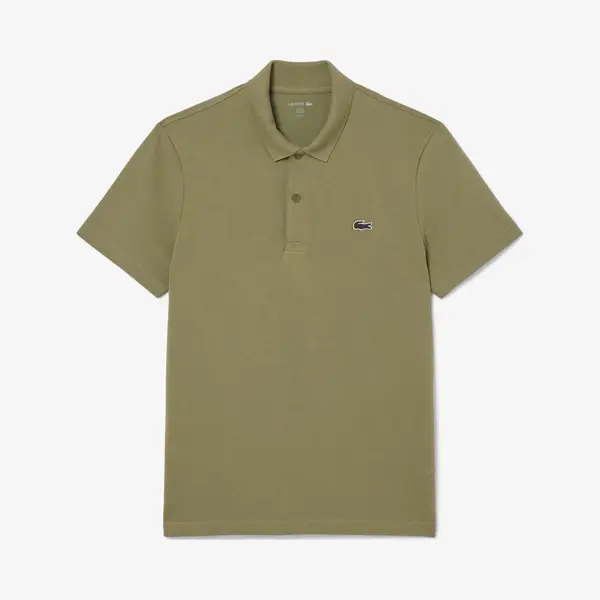 Lacoste Polo Shirt Korte Mouw Kaki thumbnail