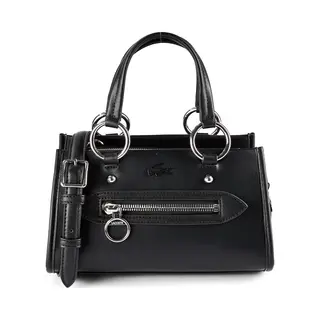 Lacoste Handtas Schoudertas Celys Top Handle Bag Noir Zwart