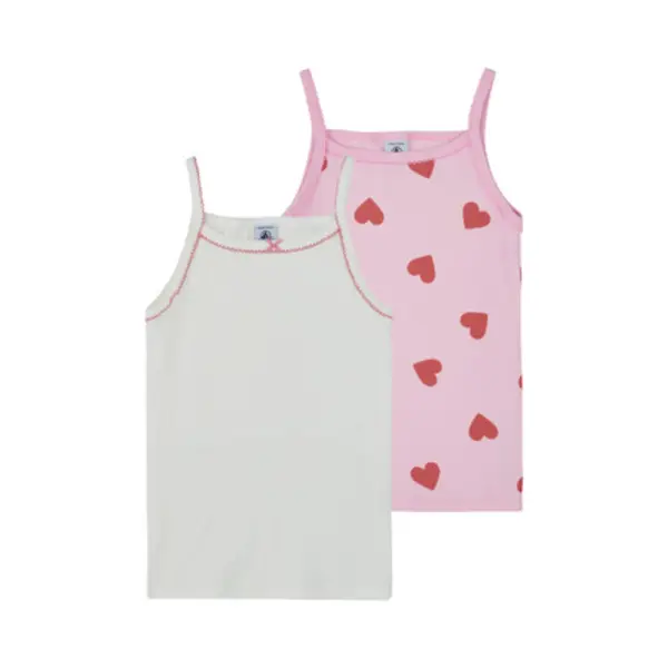 Top Petit Bateau 2 Chemises Bretelles thumbnail