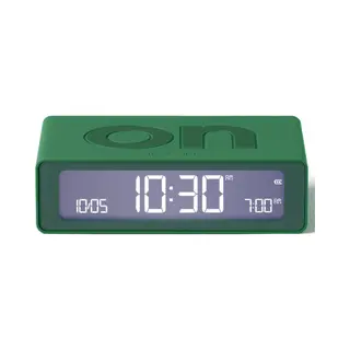 Lexon Flip Mini Digital alarm clock Green