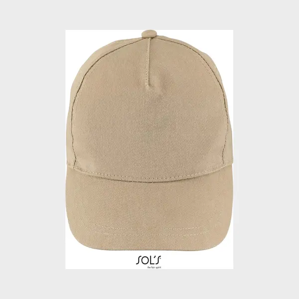 Sol'S Five Panel Cap Buzz LC88119 - Sand - One Size thumbnail
