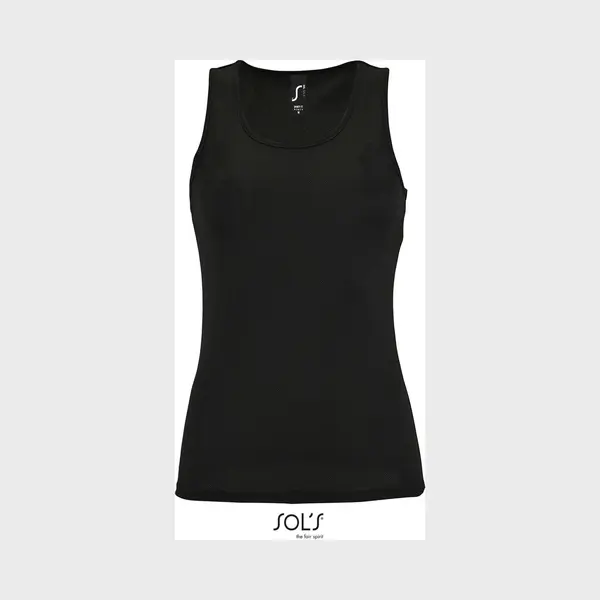 Sol's, Damen, Sportshirt, Sporty Tt (S), Schwarz, S thumbnail