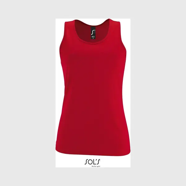 Sol's, Damen, Sportshirt, Sporty Tt (S), Rot, S thumbnail