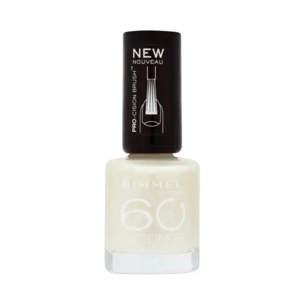 Rimmel London Rimmel 60 Seconds Nail Polish 730 Silver Bullet thumbnail