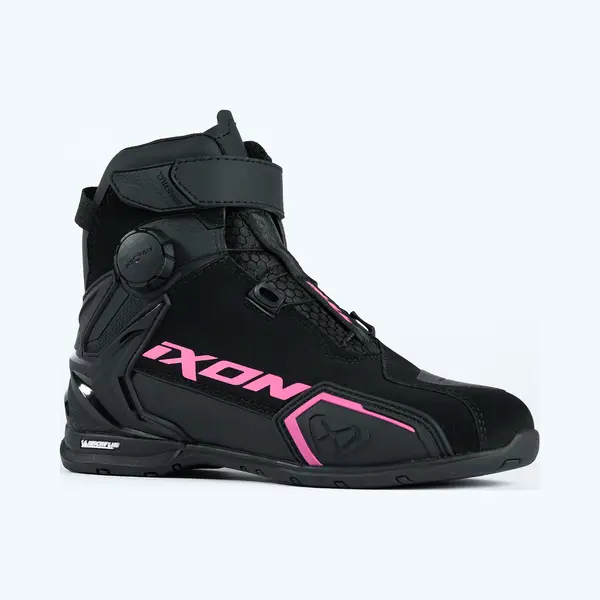 Motorschoenen Ixon Bull 2 Wp Lady Zwart / Roze Maat 37 thumbnail