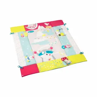 Badabulle B054001 babyspeelrek en -mat Polyester, Eva (Ethyleen-vinyl-acetaat), Schuim Meerkleurig Babyspeelmat