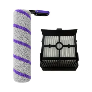Accessoirespakket Voor Rowenta X-Clean 10 - Microvezelborstelrol En Hepa-filter