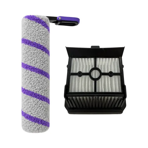 Accessoirespakket Voor Rowenta X-Clean 10 - Microvezelborstelrol En Hepa-filter thumbnail