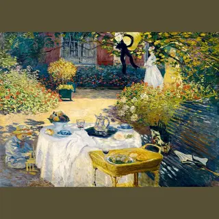 Bluebird Puzzle Claude Monet - The Lunch, 1873 1000 Teile Puzzle Art-by-Bluebird-F-60350