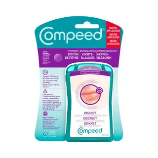 Compeed® Patch Voor Koortsblaasjes, Met Applicator (15 St.)
