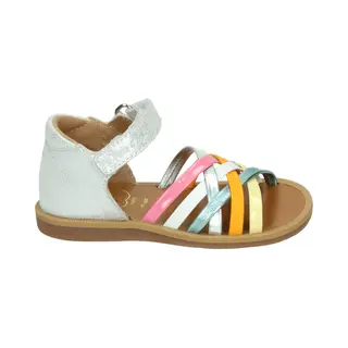 Pom D'Api - Poppy Lux - MeisjesSandalenKindersandalen - Kleur, Metallics - Maat, 24