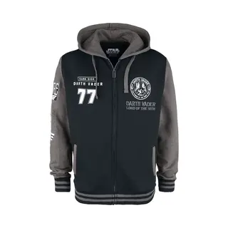 Star Wars Darth Vader Hoodie Jacket Black Dark Grey