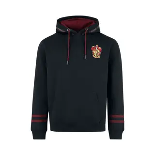Harry Potter Gryffindor - House Crest Hoodie Black