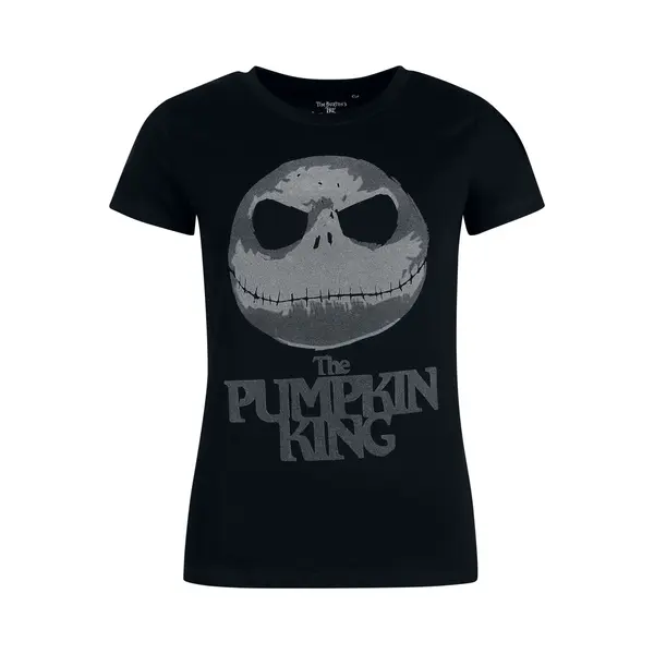 The Nightmare Before Christmas Jack Skellington - Pumpkin King T-Shirt Black thumbnail