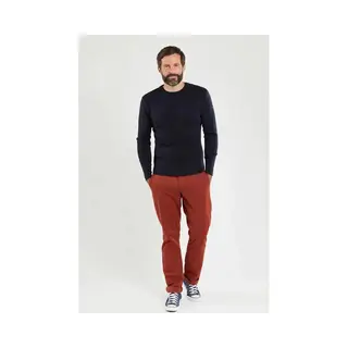 Armor-Lux Marin Goulenez Pullover Merinowolle Navy - Größe Xl