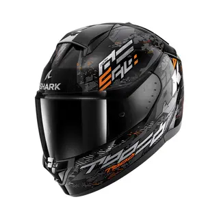 Shark Ridill 2 Molokai Zwart Oranje Integraalhelm - Maat L - Helm