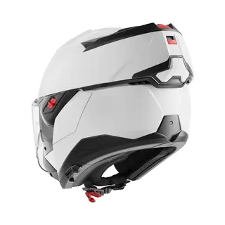 Shark Oxo Helm Solid Glans Wit Xl - Systeemhelm Motorhelm