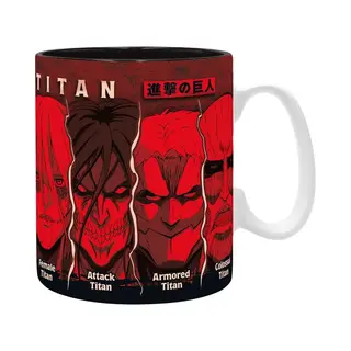 ABYstyle Attack On Titan - Alle Titanen, Kopje, Veelkleurig