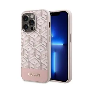 Cg Mobile Guess GUHMP14LHGCFSEP Hülle Für IPhone 14 Pro 6, 1" Rosa Hard Case GCube Stripes