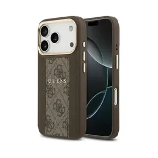 Guess - Hardcase 4G - IPhone 17 Pro Max - Brown (Apple IPhone 17 Pro Max), Smartphone Hülle, Braun