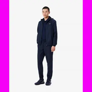 Lacoste Herren Trainingsanzug WH2661, Männer Sportanzug, Fitness, Sport Und Freizeit, Regular Fit, Blau, 4