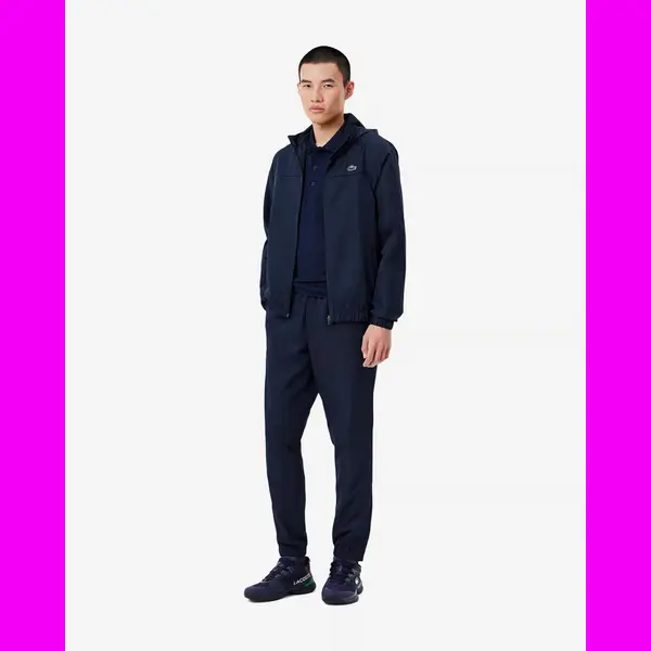 Lacoste Herren Trainingsanzug WH2661, Männer Sportanzug, Fitness, Sport Und Freizeit, Regular Fit, Blau, 4 thumbnail